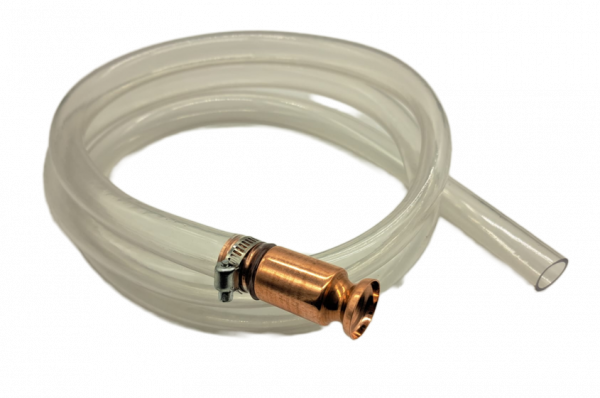raceparts.cc® Pumpschlauch mit Kupferventil, 2 m